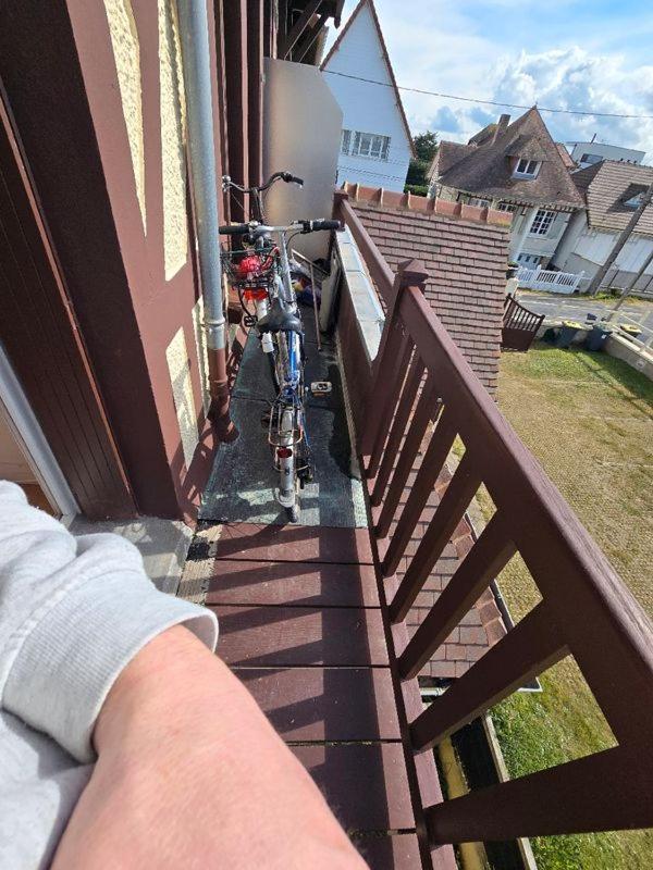 Appartement Front De Mer Vue Mer 3 Personnes + 1 Bebe Hermanville-sur-Mer ภายนอก รูปภาพ